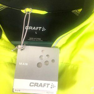 Craft L/S Running Jacket  New w/tags  size Large